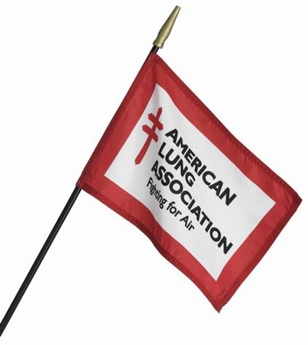 FLA010 - Custom Flag & Pennant for Non-Profits & Associations 
