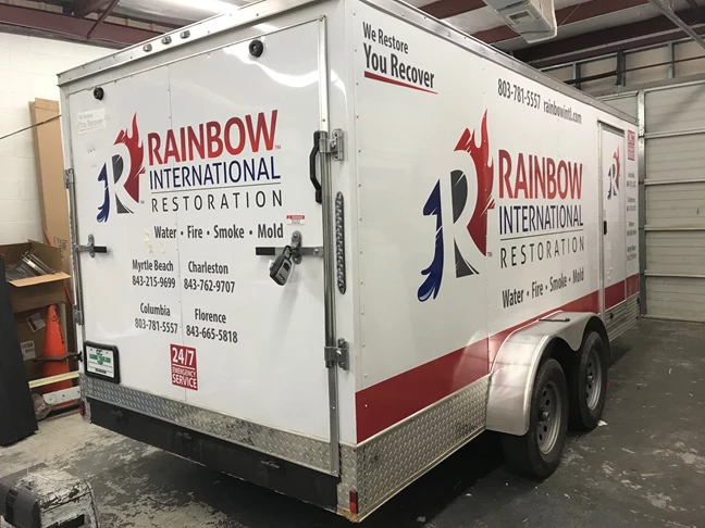 Vehicle Logo Graphics & Lettering-Rainbow Restoration