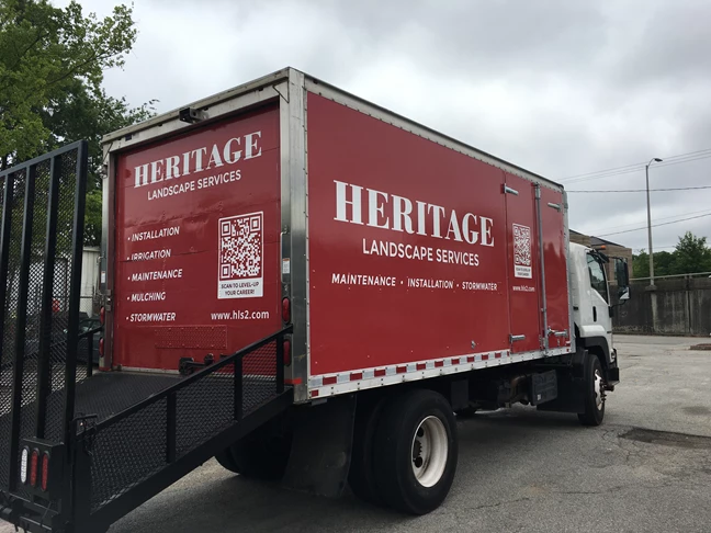 Heritage Landscape Services - Box Truck Wrap