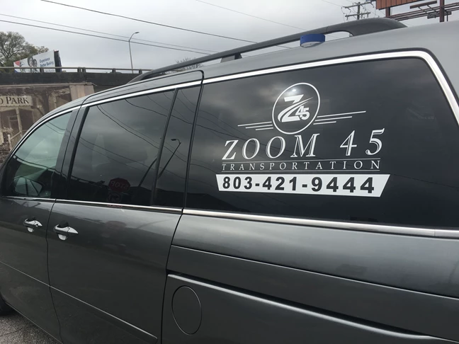 Zoom 45 Transportation Vehicle Decals